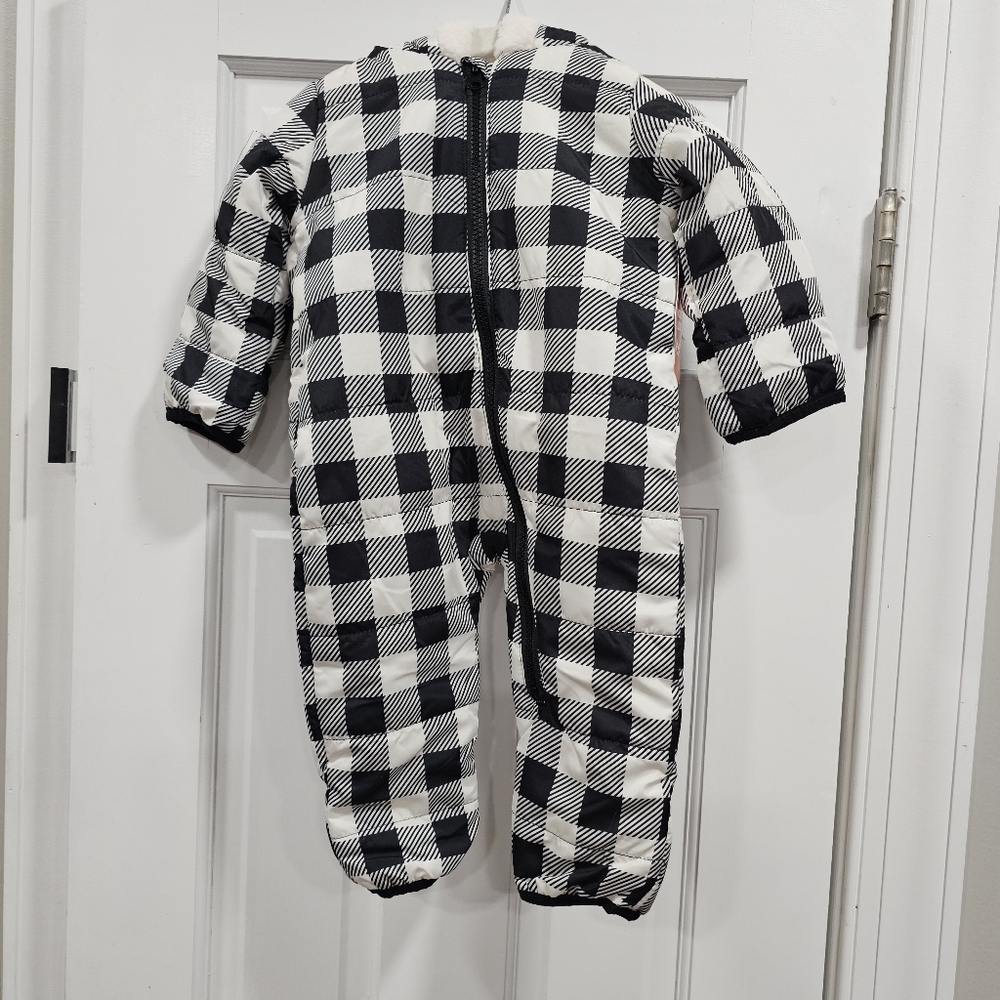 ❄️ New Wonder Nation Baby Hooded Snowsuit / Pram 6-9 Months